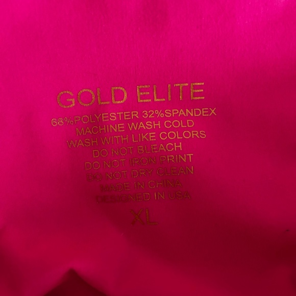 Gold Elite PINK Leggings - Picture 4 of 4